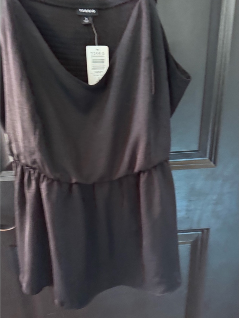 Torrid Black Peplum Tank top